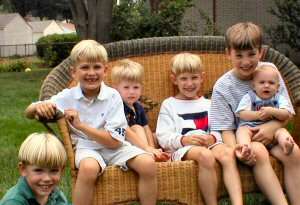 William's cousins in Dearborn, Michigan