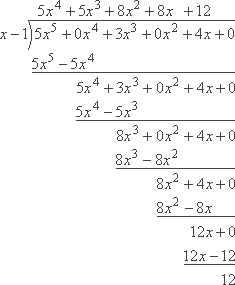 long division